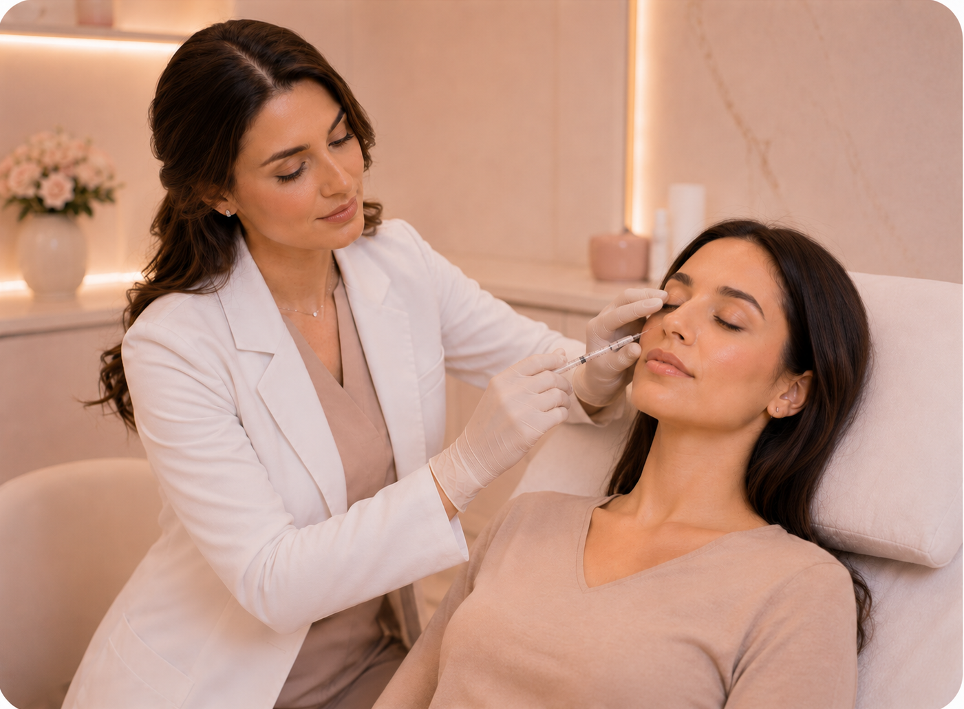 تجميل الأنف بدون جراحة